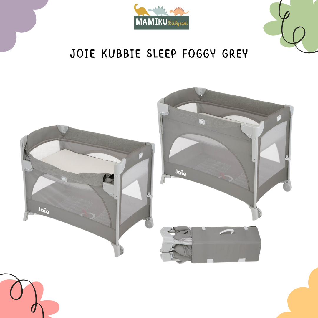BABYBOX JOIE KUBBIE SLEEP FOGGY GREY