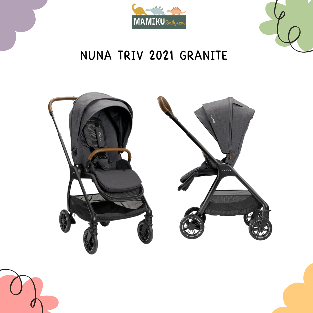 NUNA TRIV 2021 GRANITE STROLLER