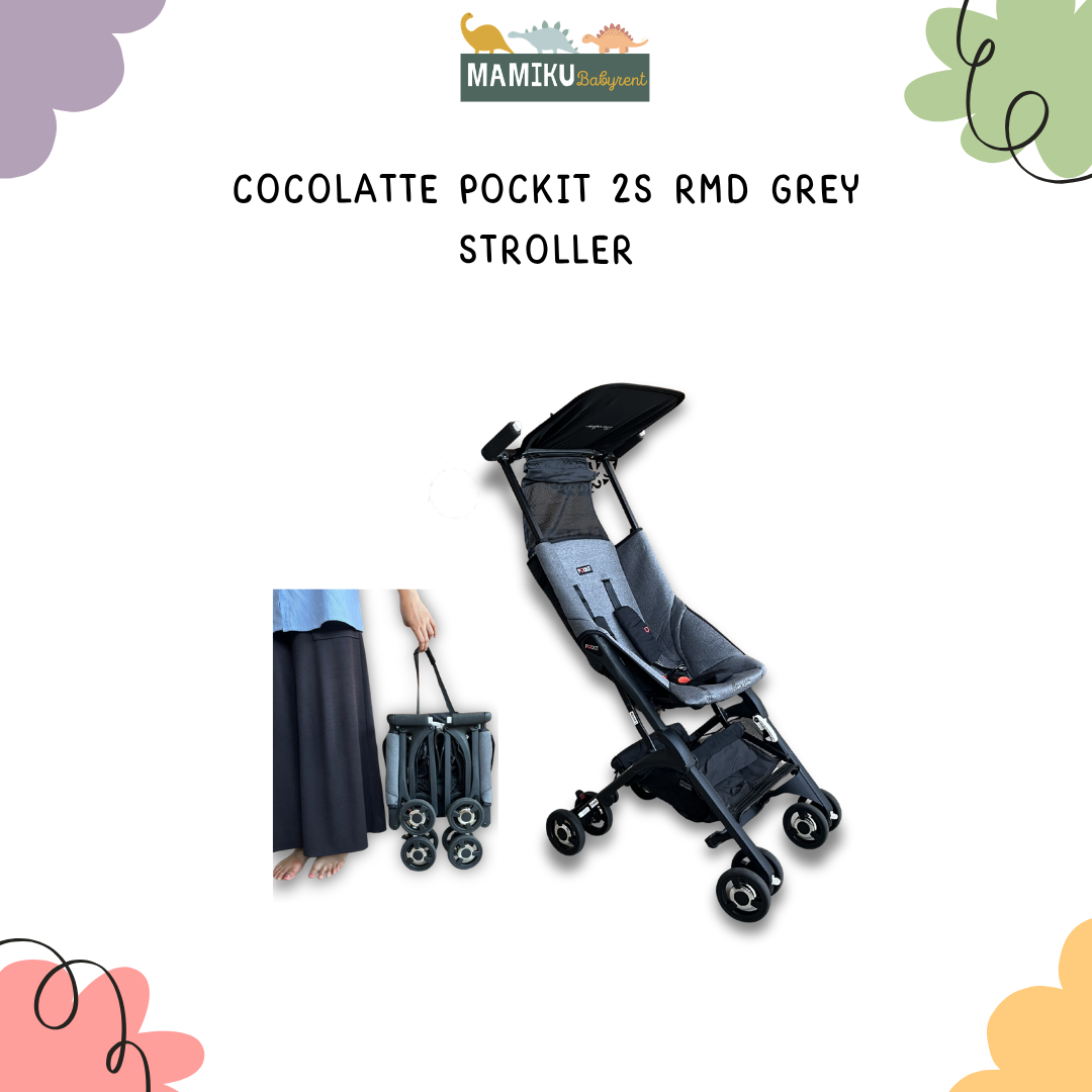 COCOLATTE POCKIT 2S RMD GREY STROLLER