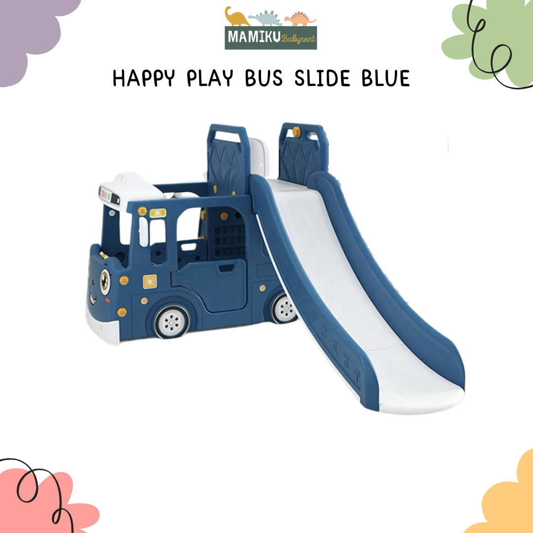 HAPPY PLAY BUS SLIDE BLUE