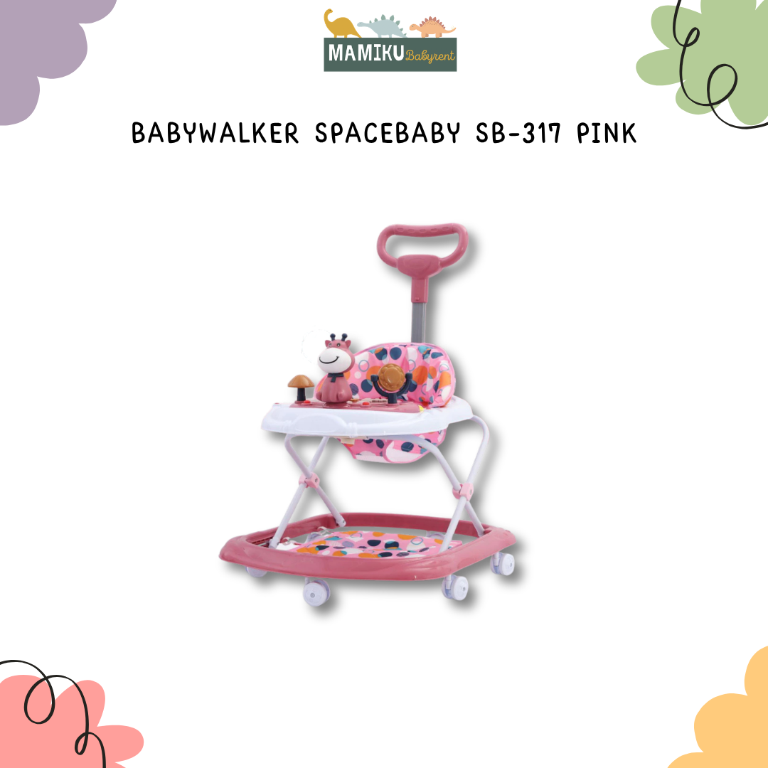 BABYWALKER SPACEBABY SB-317 PINK