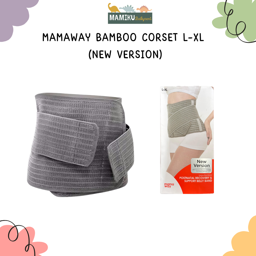 MAMAWAY BAMBOO CORSET L-XL NEW VERSION