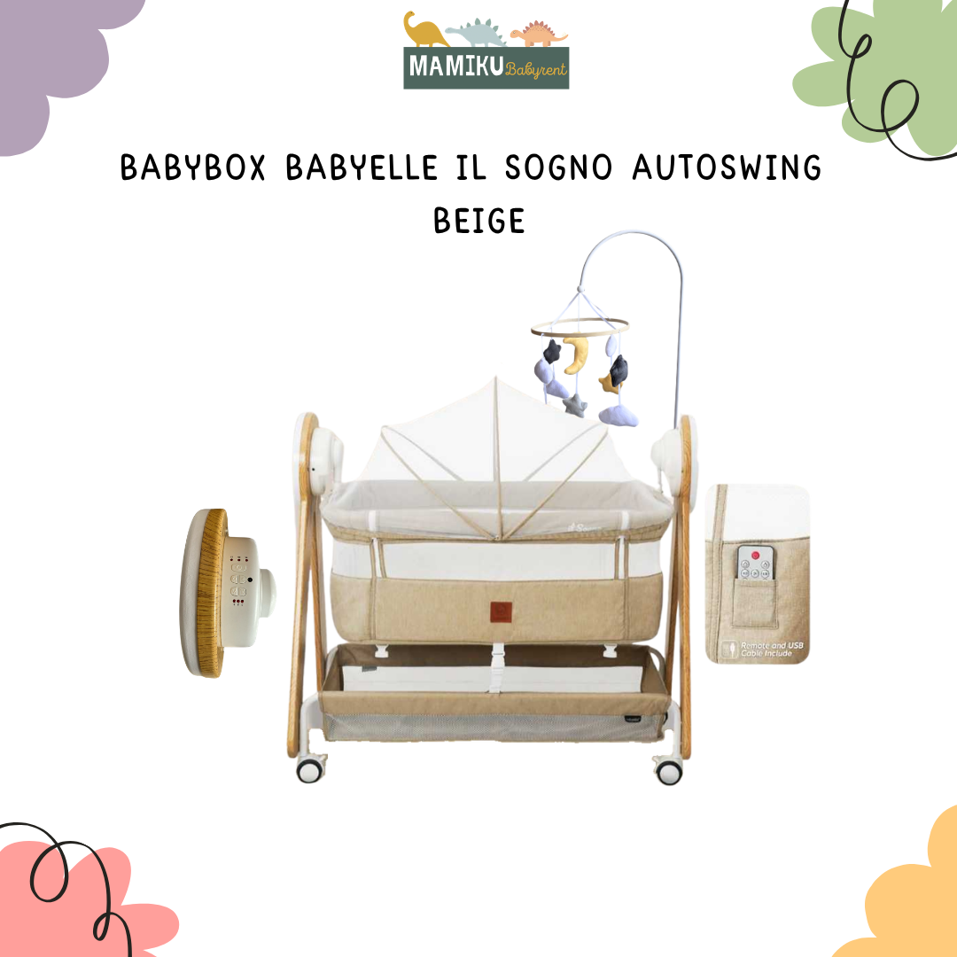 BABYBOX BABYELLE IL SOGNO AUTOSWING  BEIGE