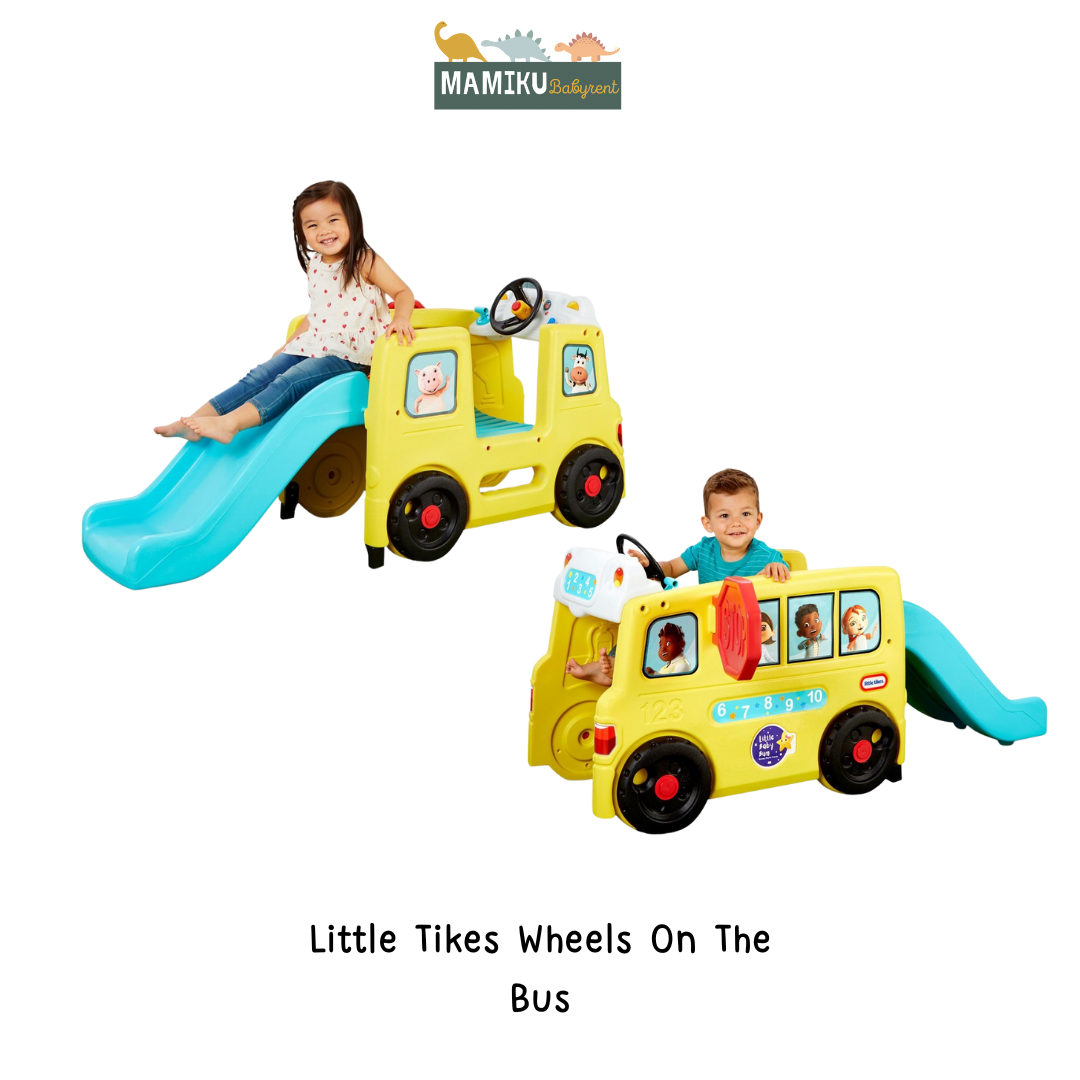LITTLE TIKES WHEELS ON THE BUS SLIDE