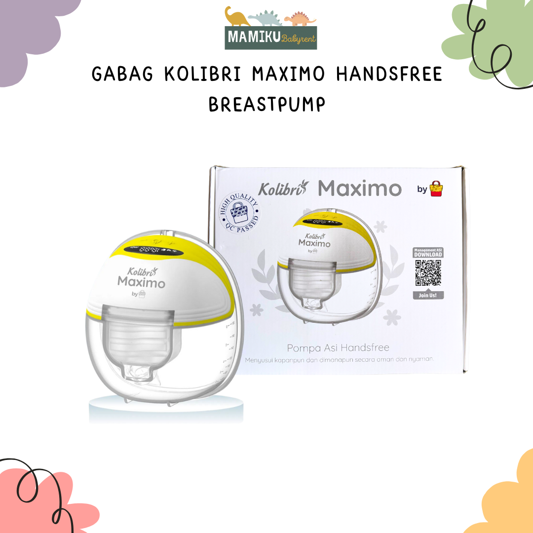 GABAG KOLIBRI MAXIMO HANDSFREE BREASTPUMP 2