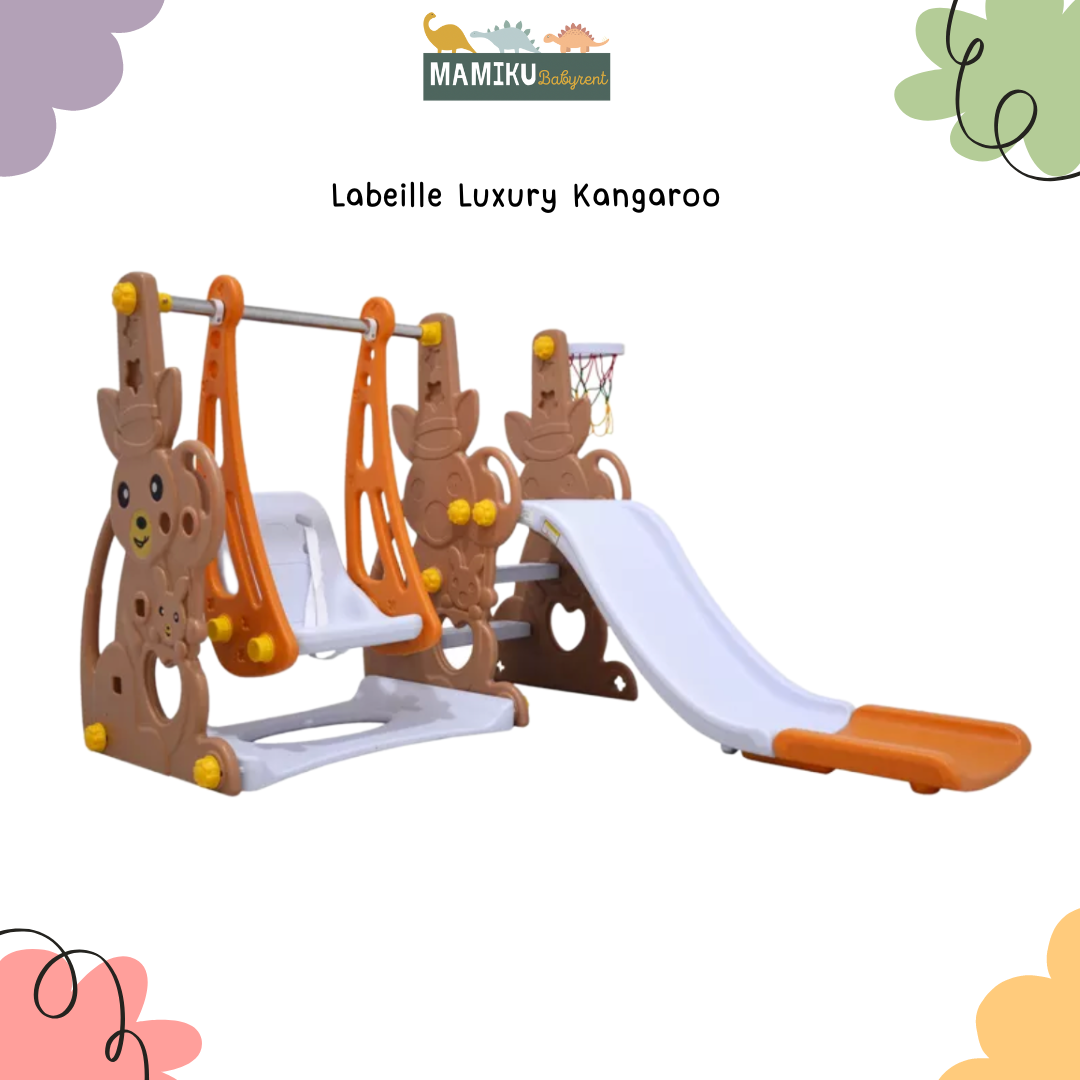 LABEILLE LUXURY KANGAROO SLIDE AND SWING