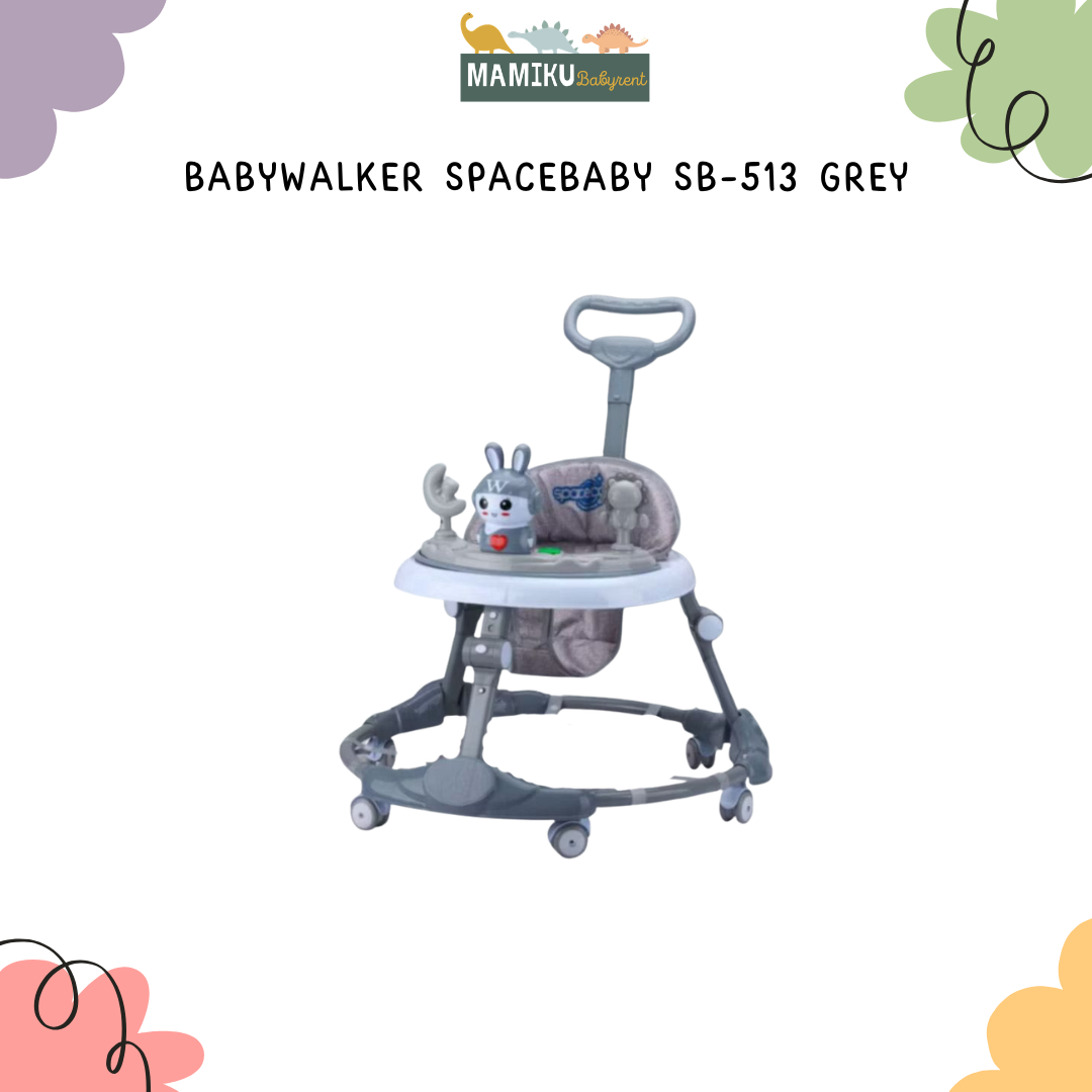 BABYWALKER SPACEBABY SB-513 GREY