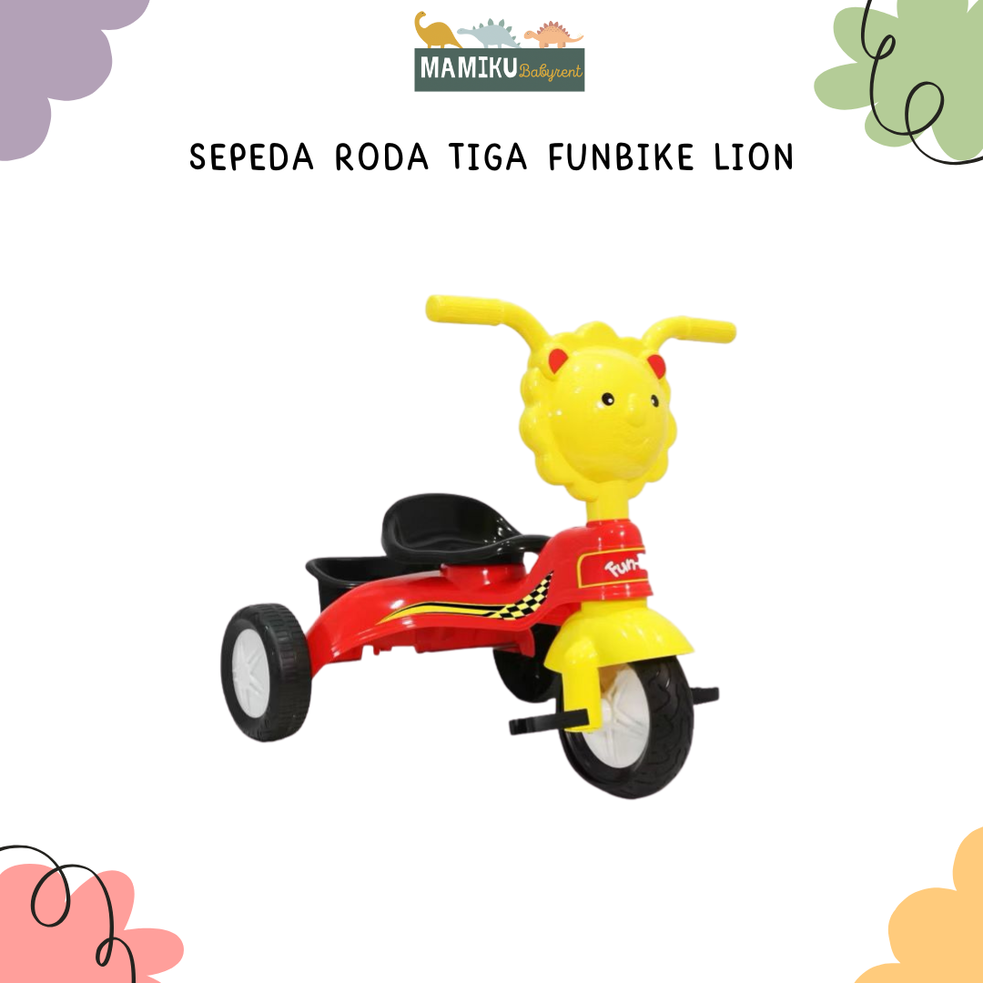 SEPEDA RODA TIGA FUNBIKE LION