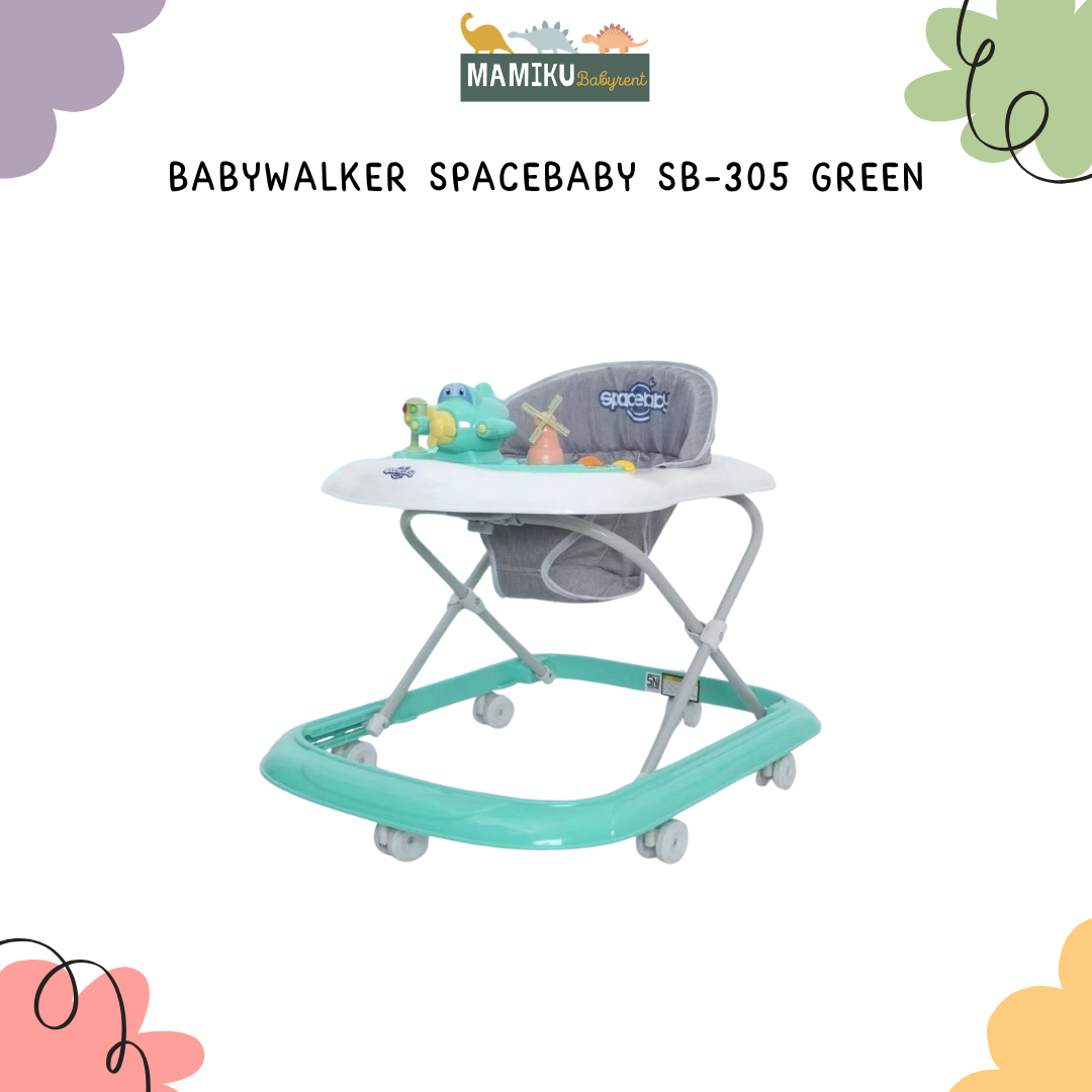 BABYWALKER SPACEBABY SB-305 GREEN