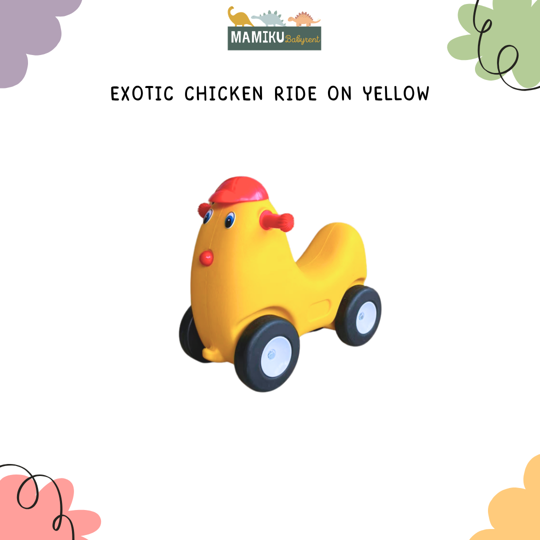 EXOTIC CHICKEN RIDE ON YELLOW