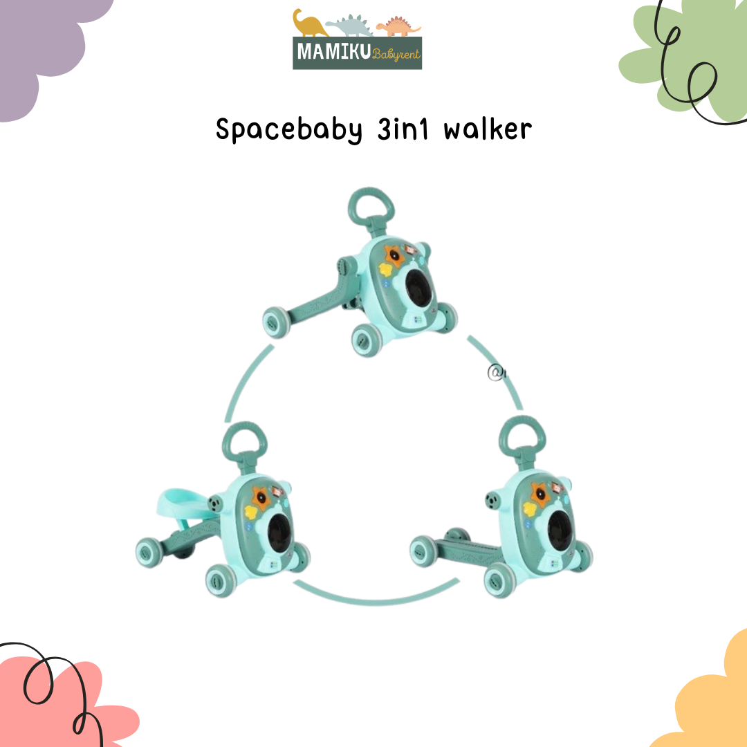 SPACEBABY 3IN1 PUSHWALKER