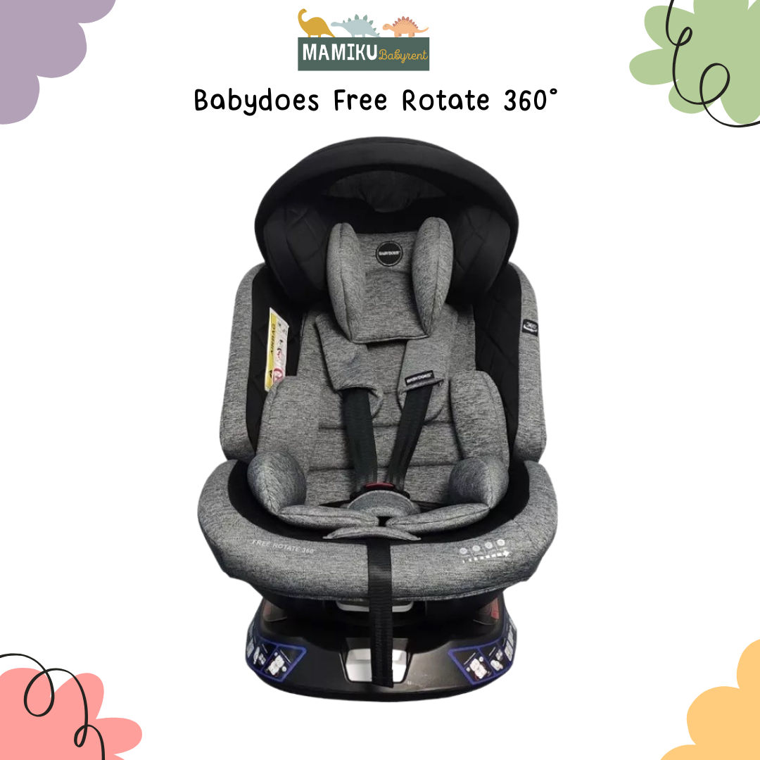 BABYDOES FREE ROTATE 360° CARSEAT