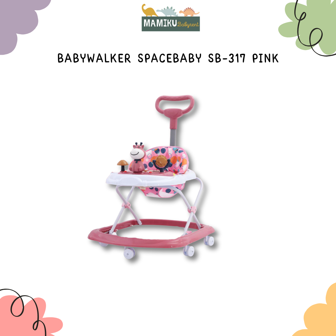BABYWALKER SPACEBABY SB-317 PINK
