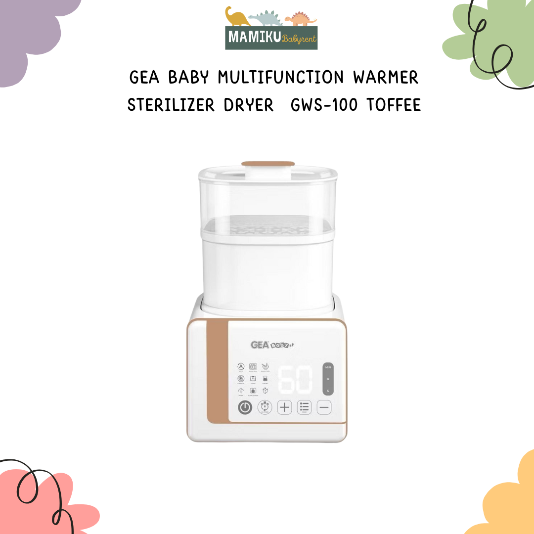 GEA BABY MULTIFUNCTION WARMER STERILIZER DRYER GWS-100 TOFFEE